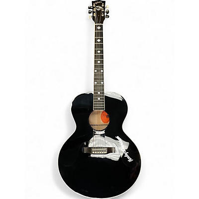 Vintage 1995 Gibson HARLEY DAVIDSON LTD Black Acoustic Guitar