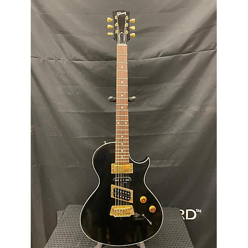 Gibson Vintage 1995 Gibson Nighthawk Special SP-3 Black Solid Body Electric Guitar Black