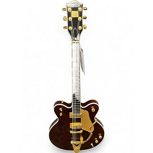 Vintage 1995 Gretsch Guitars G6122-1962 Chet Atkins Signature Country Gentleman Brown Hollow Body Electric Guitar Brown