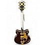 Vintage 1995 Gretsch Guitars G6122-1962 Chet Atkins Signature Country Gentleman Brown Hollow Body Electric Guitar Brown