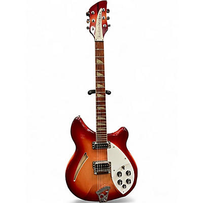 Vintage 1995 Rickenbacker 360 Fireglo Hollow Body Electric Guitar