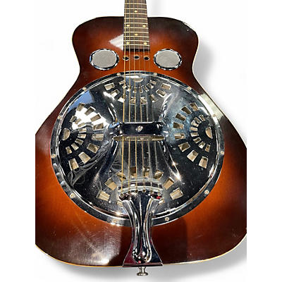 Vintage 1996 Dobro F60 2 Color Sunburst Resonator Guitar