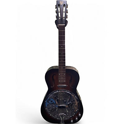 Vintage 1996 Dobro use electro 3 Color Sunburst Resonator Guitar