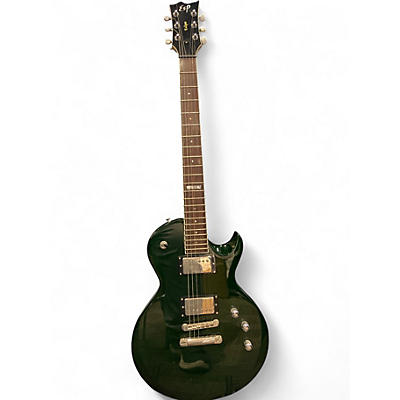 Vintage 1996 ESP ECLIPSE  SEE-THROUGH FOREST GREEN Solid Body Electric Guitar