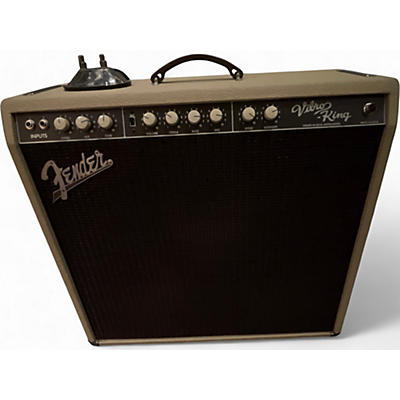 Vintage 1996 Fender Vibro King Custom 60W 3x10 Tube Guitar Combo Amp