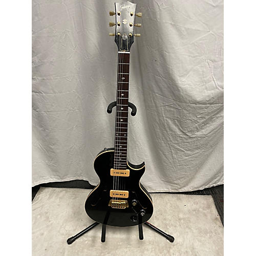 Gibson Vintage 1996 Gibson Blues Hawk Black Hollow Body Electric Guitar Black