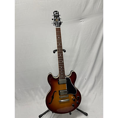 Gibson Vintage 1996 Gibson Custom Es-336 Cherry Sunburst Hollow Body Electric Guitar