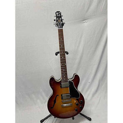 Gibson Vintage 1996 Gibson Custom Es-336 Cherry Sunburst Hollow Body Electric Guitar Cherry Sunburst