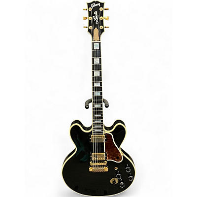 Vintage 1996 Gibson Lucille Black Solid Body Electric Guitar