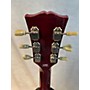 Vintage Gibson Vintage 1996 Gibson The Hawk Red Solid Body Electric Guitar Red