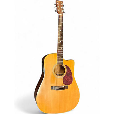 Vintage 1996 Martin DC1E Natural Acoustic Electric Guitar