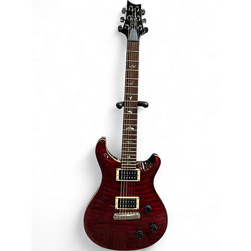 Vintage 1996 PRS Custom 22 10 Top Black Cherry Solid Body Electric Guitar Black Cherry