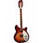Vintage 1996 Rickenbacker 360/12 Fireglo Hollow Body Electric Guitar Fireglo