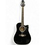 Vintage 1996 Takamine EF381C Black 12 String Acoustic Electric Guitar Black