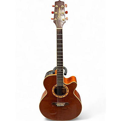 Vintage 1996 Takamine EF508C Natural Acoustic Electric Guitar