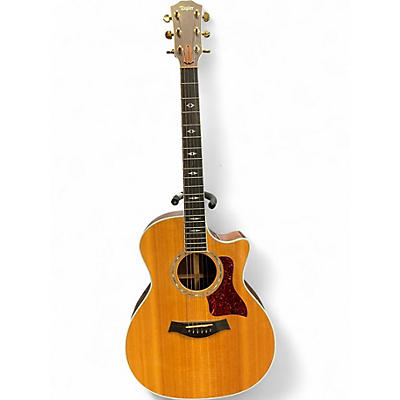 Vintage 1996 Taylor 814C Natural Acoustic Guitar