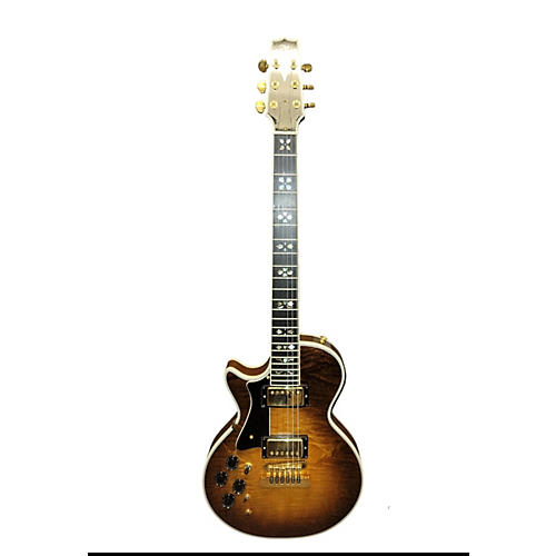 The Heritage Vintage 1996 The Heritage Custom Brown Sunburst Solid Body Electric Guitar Brown Sunburst