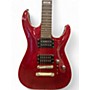 Vintage 1997 ESP Horizon Standard TRANSPARENT RED Solid Body Electric Guitar TRANSPARENT RED