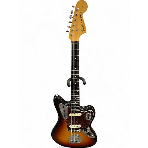 Vintage 1997 Fender 1962 Reissue Jaguar 2 Color Sunburst Solid Body Electric Guitar 2 Color Sunburst
