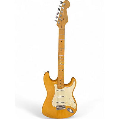 Vintage 1997 Fender American Standard Stratocaster Natural Solid Body Electric Guitar