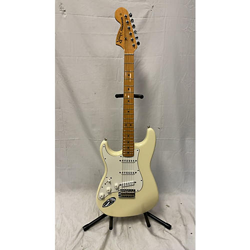 Fender Vintage 1997 Fender American Stratocaster Jimi Hendrix Tribute Olympic White Solid Body Electric Guitar Olympic White