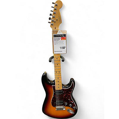 Vintage 1997 Fender Big Apple Stratocaster Sunburst Solid Body Electric Guitar