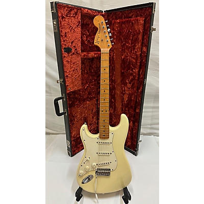 Fender Vintage 1997 Fender Hendrix Tribute Stratocaster Olympic White Solid Body Electric Guitar