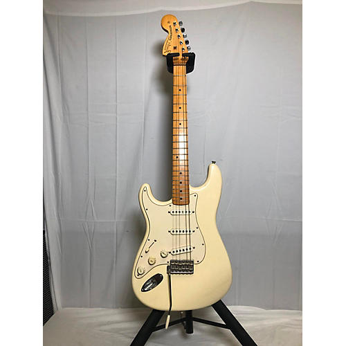 Fender Vintage 1997 Fender Jimi Hendrix Stratocaster Ivory Solid Body Electric Guitar ivory