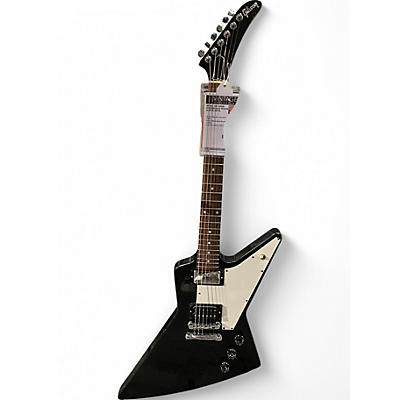 Vintage 1997 Gibson EXPLORER Black Solid Body Electric Guitar