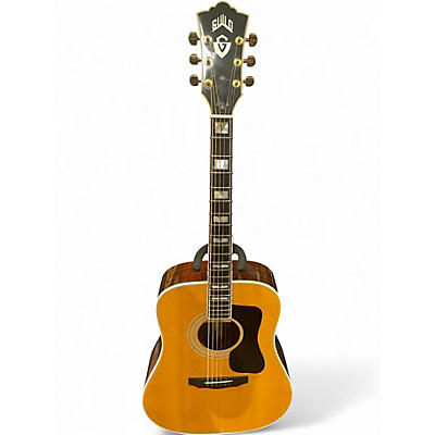 Vintage 1997 Guild D55 Natural Acoustic Guitar