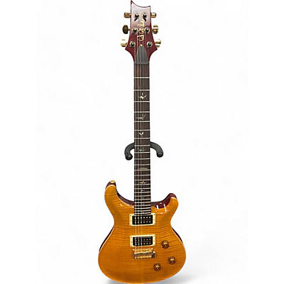Vintage 1997 PRS Wood Library Custom 24 10 Top Vintage Yellow Solid Body Electric Guitar