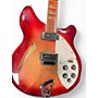Vintage 1997 Rickenbacker 360 Fireglo Hollow Body Electric Guitar Fireglo