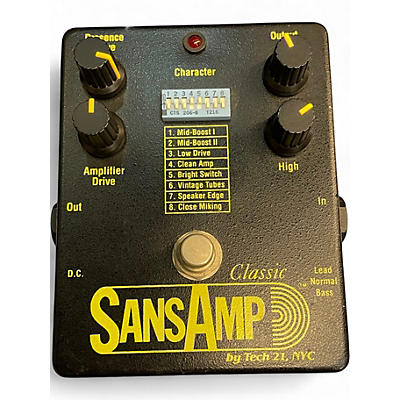 Vintage 1997 Tech 21 SANSAMP CLASSIC Effect Pedal