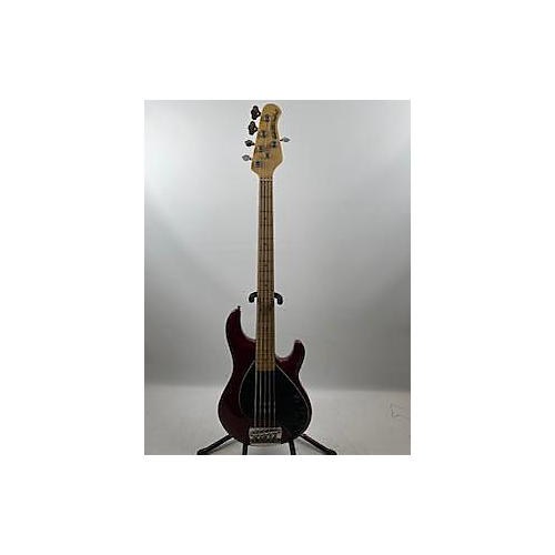 Ernie Ball Music Man Vintage 1998 Ernie Ball Music Man Stingray 5 H Wine Red Electric Bass Guitar Wine Red