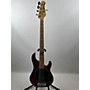 Vintage Ernie Ball Music Man Vintage 1998 Ernie Ball Music Man Stingray 5 H Wine Red Electric Bass Guitar Wine Red