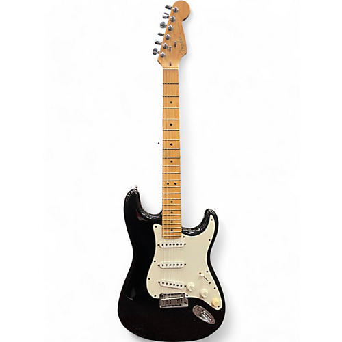 Fender Vintage 1998 Fender American Standard Stratocaster Black Solid Body Electric Guitar Black