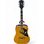 Vintage 1998 Gibson Doves In Flight Natural Acoustic Guitar Natural