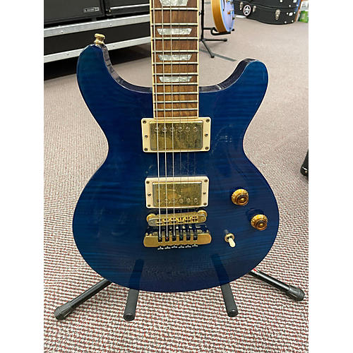 Gibson Vintage 1998 Gibson Les Paul Double Cut Blue Solid Body Electric Guitar Blue