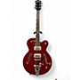 Vintage 1998 Gretsch Guitars 6119 Red Hollow Body Electric Guitar Red