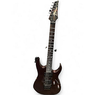 Vintage 1998 Ibanez RG470 Cherry Fudge Solid Body Electric Guitar
