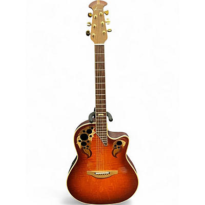 Vintage 1998 Ovation Collector Series 98' Heritage Sunburst Acoustic Electric Guitar