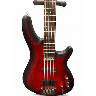Vintage 1998 Schecter Guitar Research C4 Custom Crimson Red Burst Electric Bass Guitar