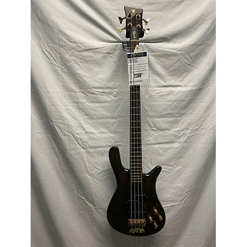 Warwick Vintage 1998 Warwick Streamer Stage I 4 String Trans Brown Electric Bass Guitar Trans Brown