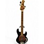 Vintage 1999 Ernie Ball Music Man stingray 3 EQ Black Electric Bass Guitar Black