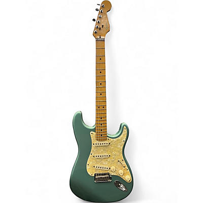 Vintage 1999 Fender American Standard Stratocaster Ice Blue Metallic Solid Body Electric Guitar