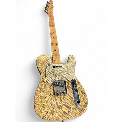 Vintage 1999 Fender Telecaster Snakeskin Solid Body Electric Guitar