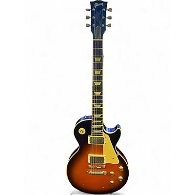 Vintage 1999 Gibson Les Paul Classic Dark Cherry Burst Solid Body Electric Guitar