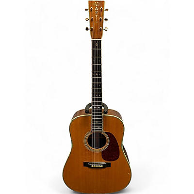 Martin Vintage 1999 Martin d-45v Vintage Series Natural Acoustic Guitar