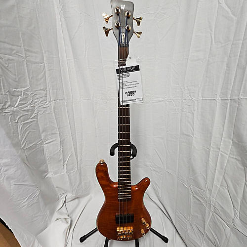 Warwick Vintage 2000 Warwick Streamer Pro M Trans Amber Electric Bass Guitar Trans Amber