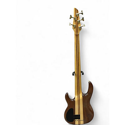 Vintage 2000s Carvin LB75 Natural Electric Bass Guitar